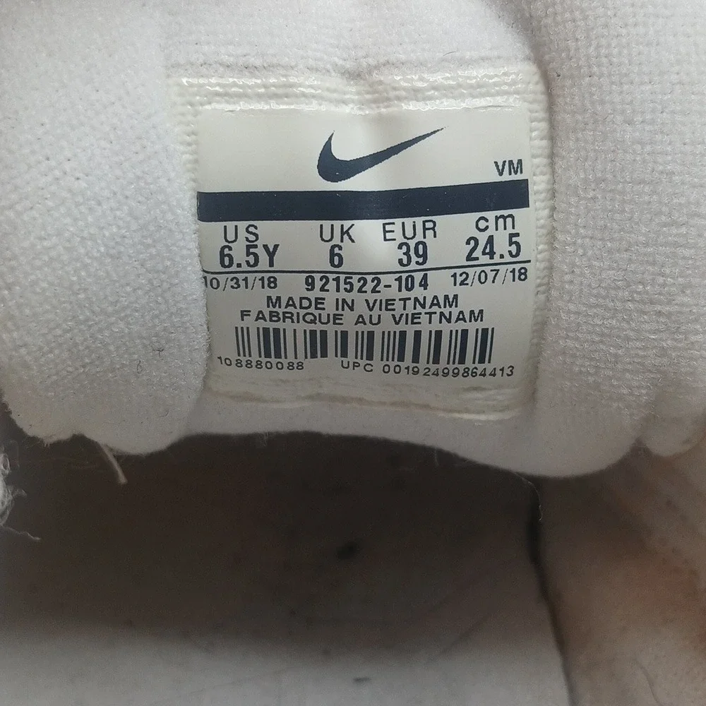 Nike Air Max 97 Kids‎ 6.5Y White 921522-104 Low Top Sneakers Athletic Shoes - Picture 8 of 8